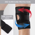 KneeGuard Pro-Adjustable knee Support Brace for Pain