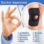 KneeGuard Pro-Adjustable knee Support Brace for Pain